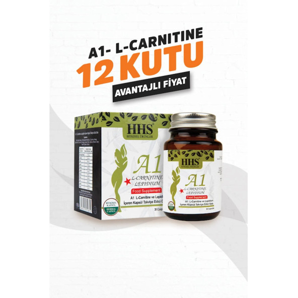 Hhs A+1 Bitkisel 30 Kapsül X 12 Ad