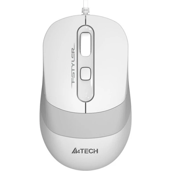 A4 Tech Fm10 Kablolu 1600 Dpı Beyaz Mouse - Resim 3