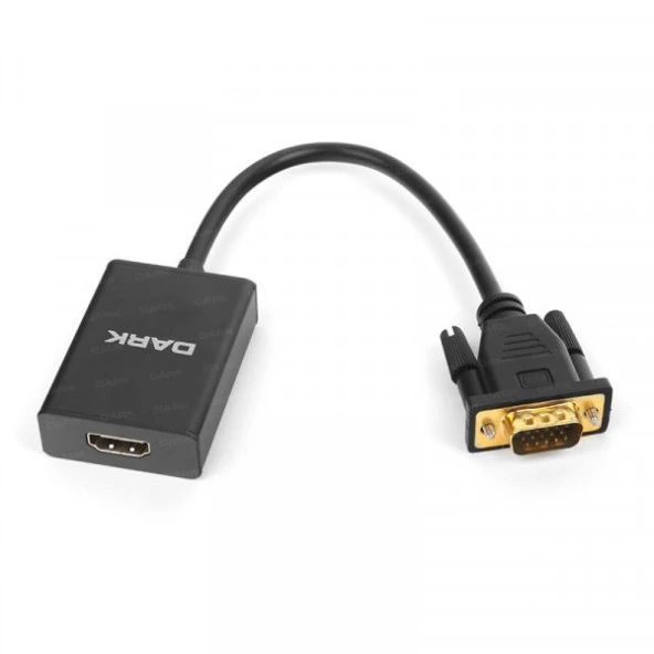 DARK DK-HD-AVGAXHDMI2 VGA-HDMI Dönüştürücü Sesli