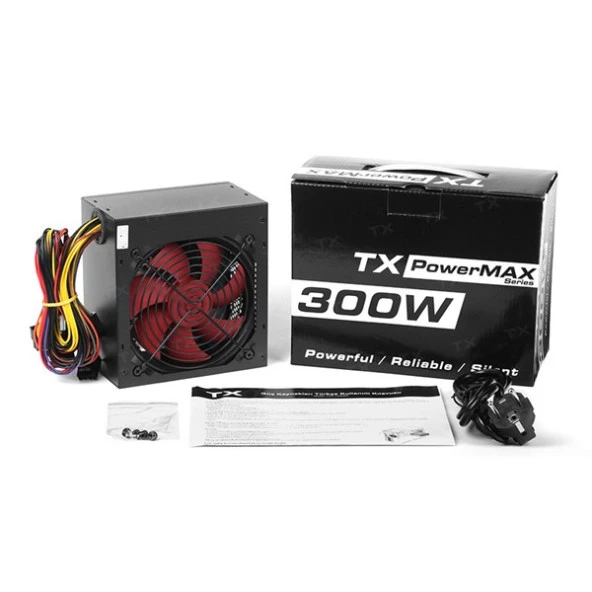 TX 300W POWERMAX TXPSU300S1 12CM FANLI POWER SUPPLY - 2