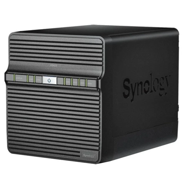 SYNOLOGY DS423 REALTEK QC 2 GB RAM- 4-diskli Nas Server (Disksiz) - 2