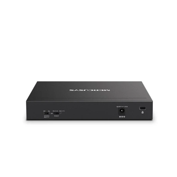 MERCUSYS 8-PORT MS108GP GIGABIT YÖNETİLEMEZ 65W 7-PORT POE SWITCH - 3