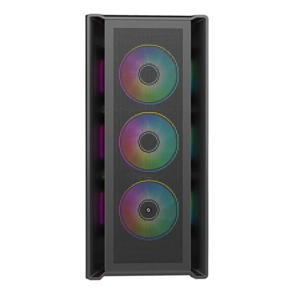 FRISBY 850W 80+ FC-9445G 4-RGB FANLI GAMING MID-TOWER PC KASASI - Resim 3