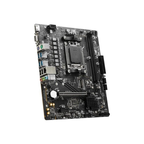 MSI PRO A620M-E DDR5 HDMI PCIe 16X v4.0 AM5 mATX - 4