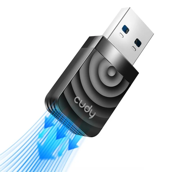 CUDY WU1300S AC1300 USB 3.0 Kablosuz Adaptör ürün görseli