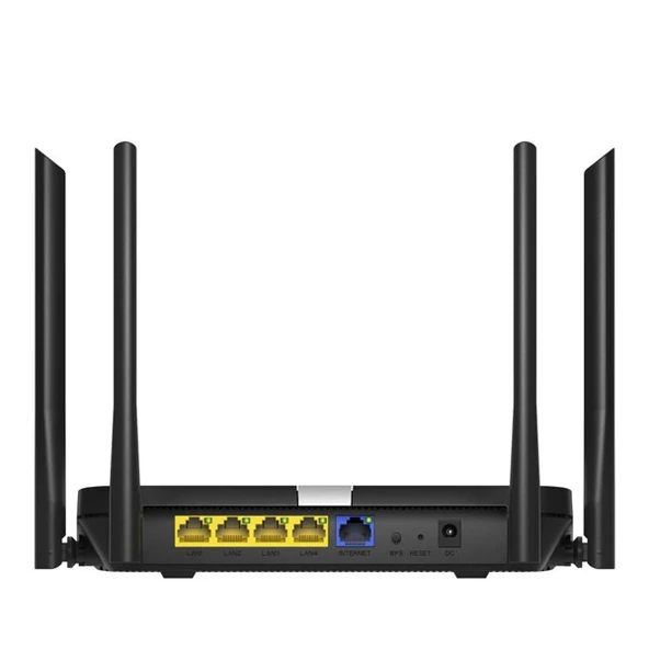 CUDY X6 AX1800 Dual Band Mesafe Genişletici EV Ofis Tipi Router - 4