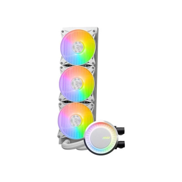 MSI 360MM MAG CORELIQUIT E360 ARGB SIVI SOĞUTMALI AM5-1700P İŞLEMCİ FANI - Resim 3