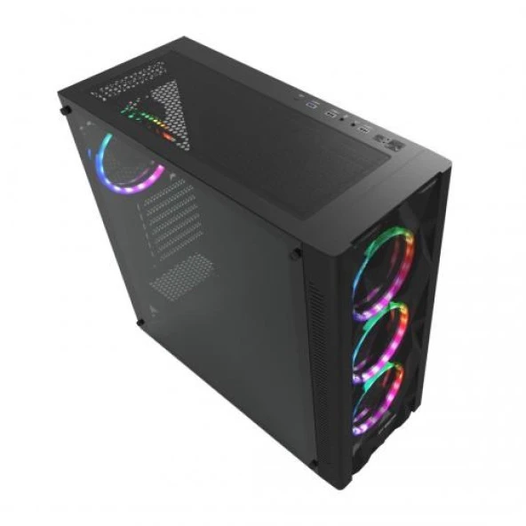 FSP 750W 80  BRONZE CMT595AL Gaming E-ATX PC Kasası - Resim 2
