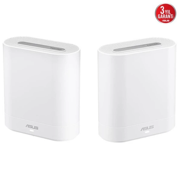 ASUS EXPERT WIFI EBM68-W-2 AX7800 WIFI6E Dual Band Kurumsal Mesh Router 2-li paket - Resim 2
