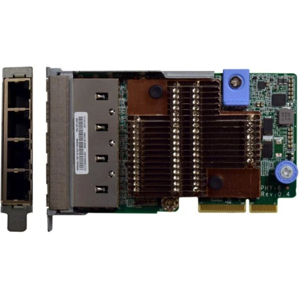 LENOVO ThinkSystem 7ZT7A00545 4port Gigabit PCIe Ethernet Kartı ürün görseli