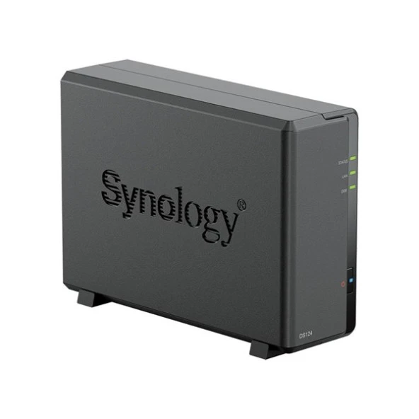 SYNOLOGY DS124 REALTEK QC- 1GB RAM- 1-diskli Nas Server (Disksiz) - 6