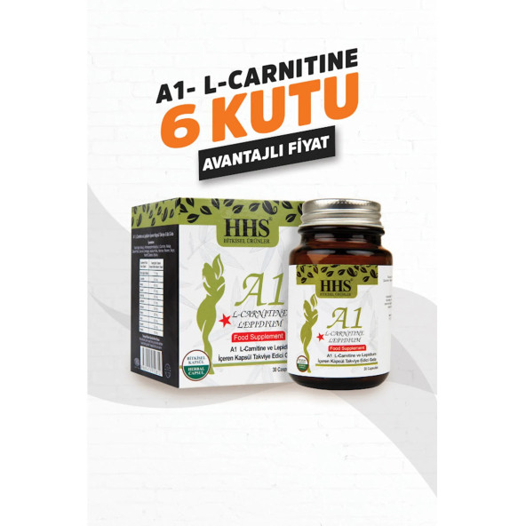 Hhs A1 Bitkisel 30 Kapsül X 6 Ad - 1