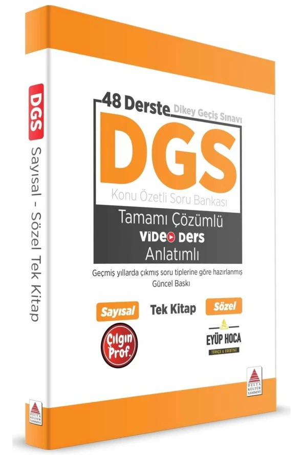 Dgs Kitap Konu Özetli Soru Bankası Video Anlatımlı Tek Kitap ürün görseli 1