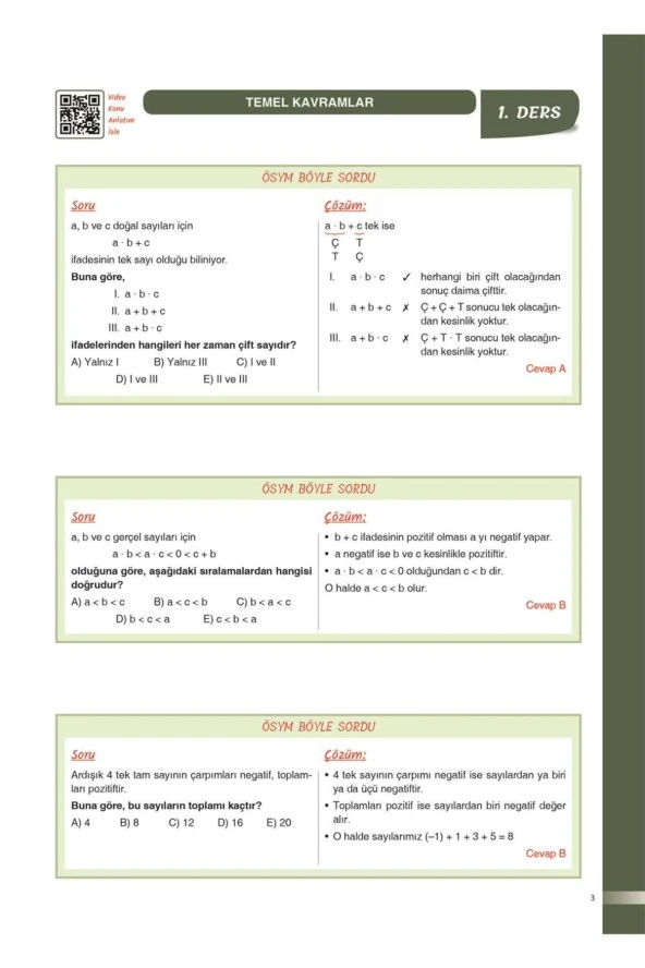 Dgs Kitap Konu Özetli Soru Bankası Video Anlatımlı Tek Kitap - Resim 2