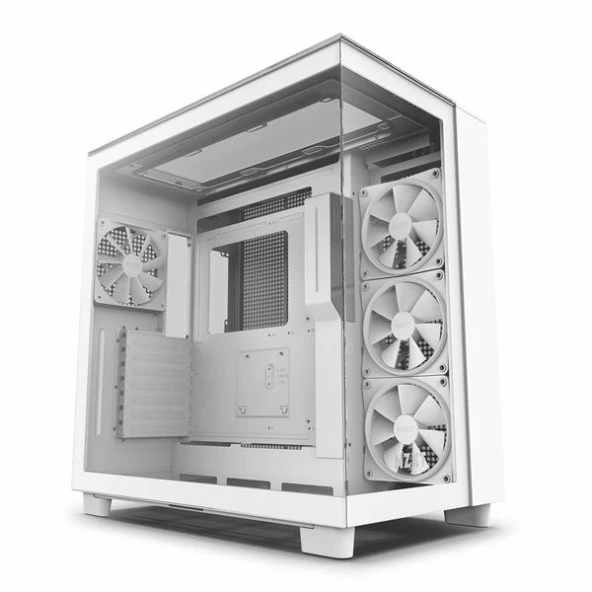 NZXT H9 ELITE EDITION CM-H91EW-01 MID-TOWER PC KASASI BEYAZ - 1