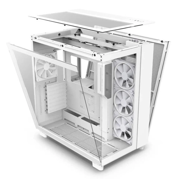 NZXT H9 ELITE EDITION CM-H91EW-01 MID-TOWER PC KASASI BEYAZ - 5