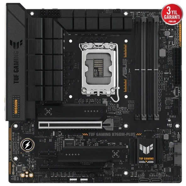 ASUS TUF GAMING B760M-PLUS II DDR5 HDMI-DP PCIE 1700P MATX - 2