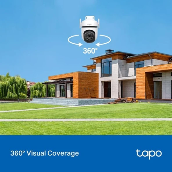 TP-LINK TAPO C520WS Dış Mekan Pan/Tilt Güvenlik Wi-Fi Kamera - 4