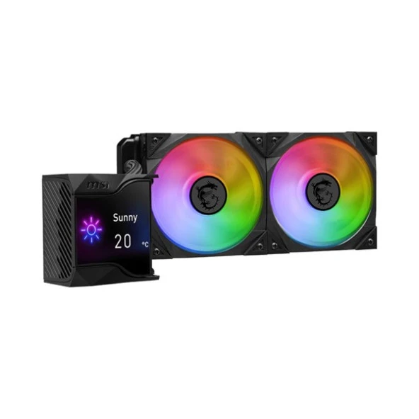 MSI 240MM MPG CORELIQUID D240 RGB SIVI SOĞUTMALI AM5-1700P İŞLEMCİ FANI - 2