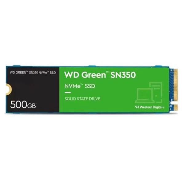 WD 500GB GREEN WDS500G2G0C 2400-1500MB/s M2 NVME GEN3 DİSK ürün görseli