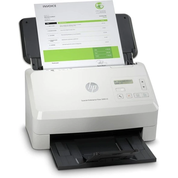HP A4 Scanjet Enterprise Flow 5000 S5 6FW09A 40ppm Döküman Tarayıcı - 2