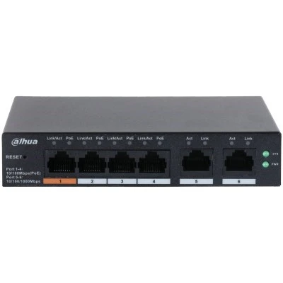DAHUA 4port CS4006-4ET-60 10/100 60w Cloud PoE Switch