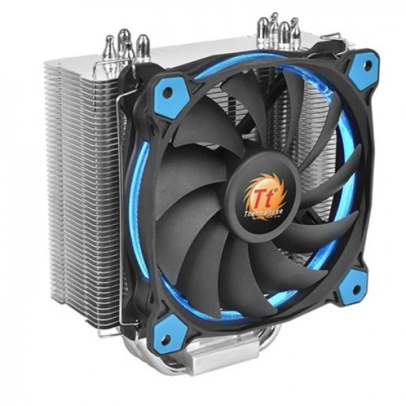 THERMALTAKE RIING SILENT CL-P022-AL12BU-A A4-1200P HAVA SOĞUTMALI İŞLEMCİ FANI - Resim 2