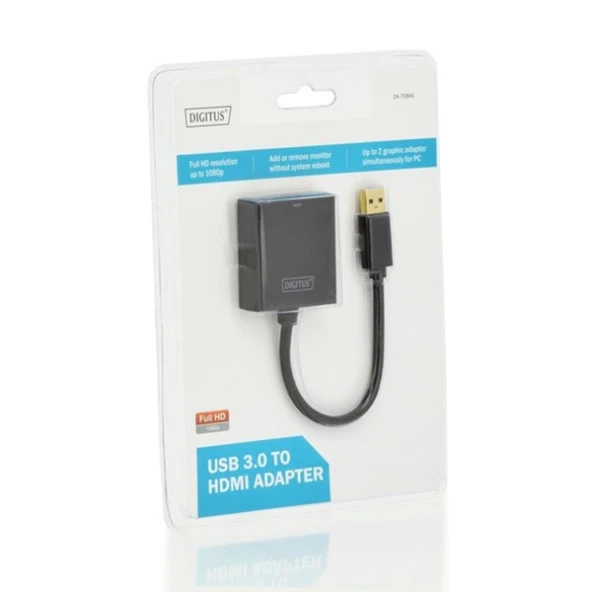DIGITUS DA-70841 Usb 3.0-Hdmı Dönüştürücü - Resim 2