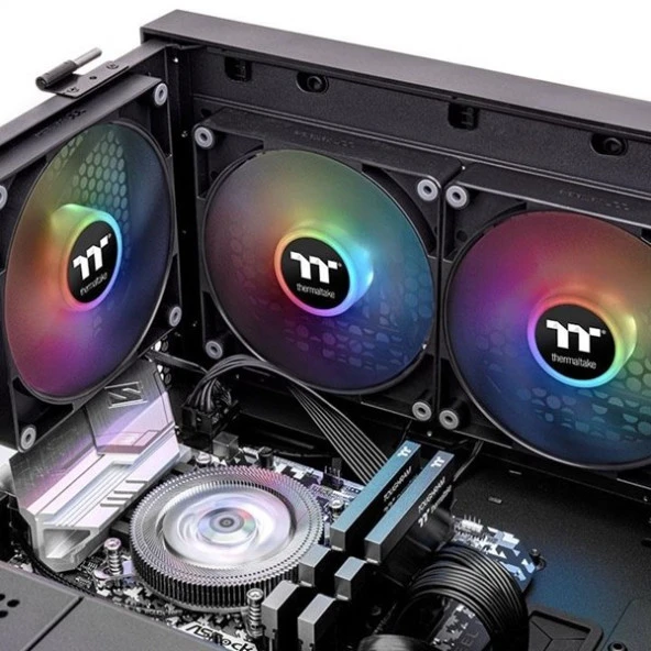 Thermaltake CT120 CL-F149-PL12SW-A ARGB Sync 2x120mm ARGB Kasa Fan Kiti - 5