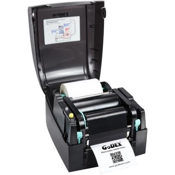 GODEX EZ-1105 Plus Direkt Termal-Termal Transfer Barkod Yazıcı Usb+Ethernet - 2