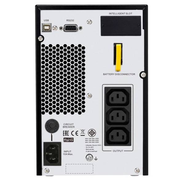 SCHNEIDER 1KVA EASY SPM1KI-TR ONLINE 1/1F LCD EKRAN TOWER UPS - 3