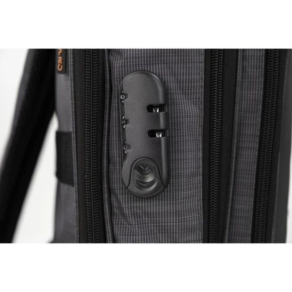 NPO TRV02 Travela 16" Siyah Notebook Sırt Çantası Genişleyebilir - 6