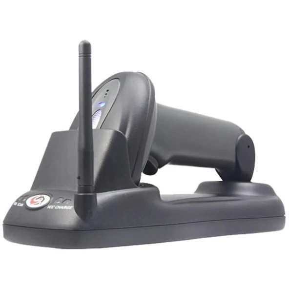 SUNLUX XL-9310 1D LAZER KABLOSUZ USB BARKOD OKUYUCU + CRADLE ürün görseli