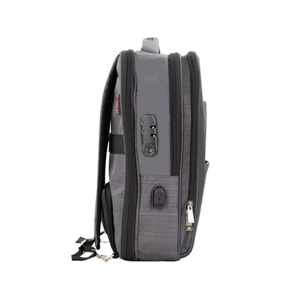 NPO TRV02 Travela 16" Siyah Notebook Sırt Çantası Genişleyebilir - 9
