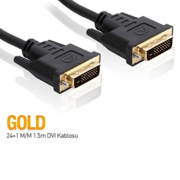 S-LINK SLX-515 1.5metre DVI (24+1) Görüntü Kablosu ürün görseli 1