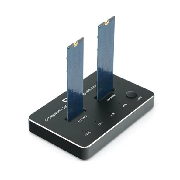 DARK DK-AC-DSDM2C M2 SSD Disk İstasyonu Klon ve SD Kart Destekli - 8
