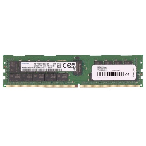 DELL 32GB DDR4 3200MHZ 2RX4 RDIMM SUNUCU RAM  AB257620