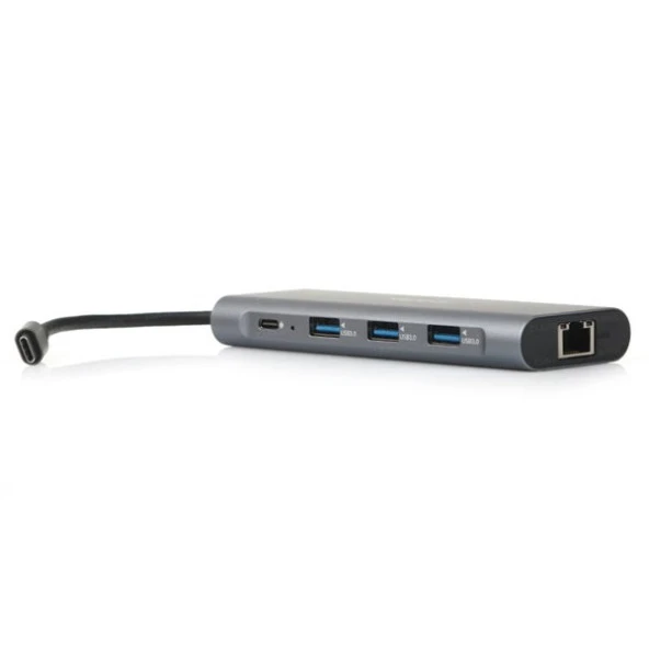 DARK DK-AC-U31X36 USB 3.1 Type-C - USB 3.0+ Ethernet/HDMI/TF SD Çoklayıcı - 5