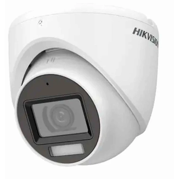 HIKVISION 2MP DOME 2.8MM COLOR-VU DS-2CE70DF0T-LPFS 20metre TVI Kamera