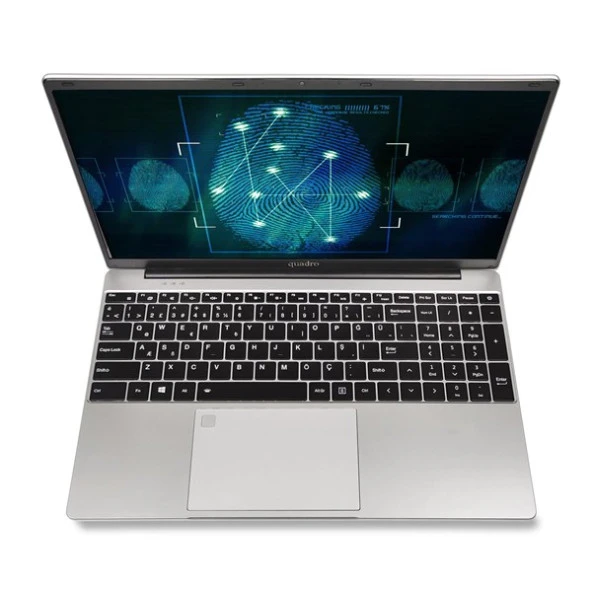 QUADRO 15.6" NOVABOOK U16127-1651F CORE i7 1265U 16GB- 512GB M2 NVME- O/B UHD FDOS Parmak İzi Okuyucu - 4