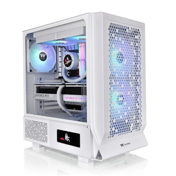 THERMALTAKE CERES 330 TG CA-1Y2-00M6WN-01 GAMING MID-TOWER PC KASASI BEYAZ ürün görseli 1