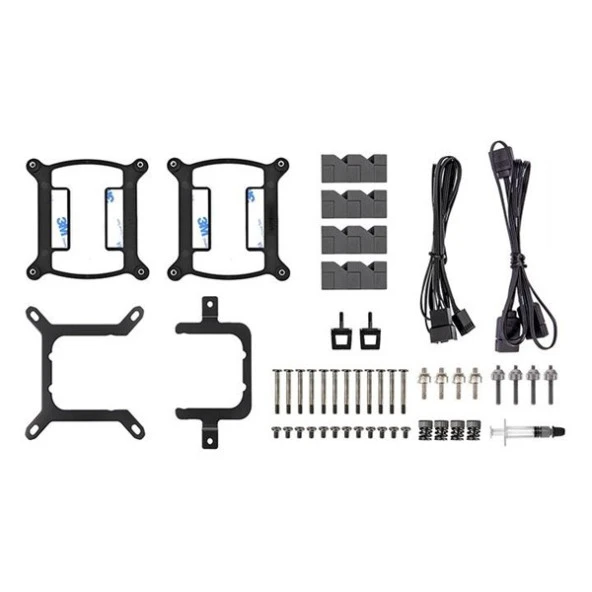 THERMALTAKE 360MM TH360 CL-W362-PL12SW-A ARGB AM5-1700P SIVI SOĞUTMALI İŞLEMCİ FANI - Resim 7