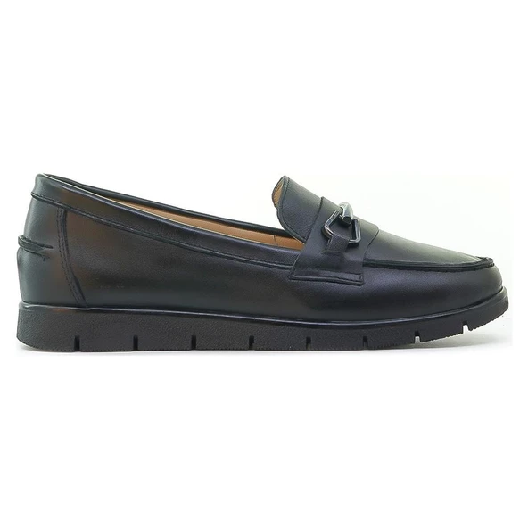VENÜS 24075604Y ORTOPEDİK YUMUŞAK LOAFER DERİ KADIN AYAKKABI - 8