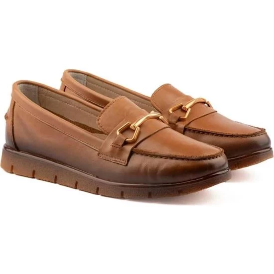 VENÜS 24075604Y ORTOPEDİK YUMUŞAK LOAFER DERİ KADIN AYAKKABI - 12