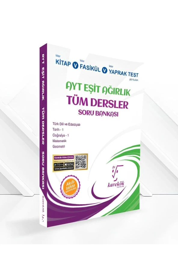 Yks Ayt Tüm Dersler Sözel Soru Bankası