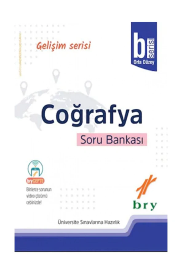 Coğrafya B Orta Düzey Soru Bankası Gelişim Serisi ürün görseli 1