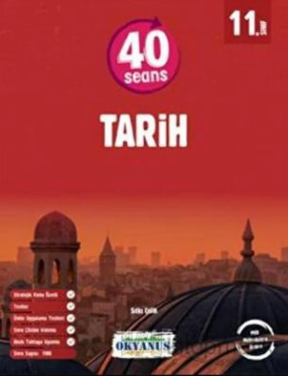 11. Sınıf Tarih 40 Seans ürün görseli 1