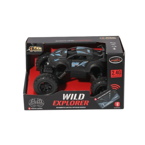 CR1952 Kumandalı Şarjlı Wild Explorer Off Road Jeep -Can Oyuncak