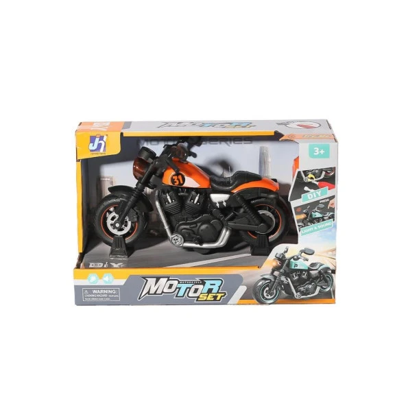 8080A-10 12 Müzikli ve Işıklı Motorsiklet - 2