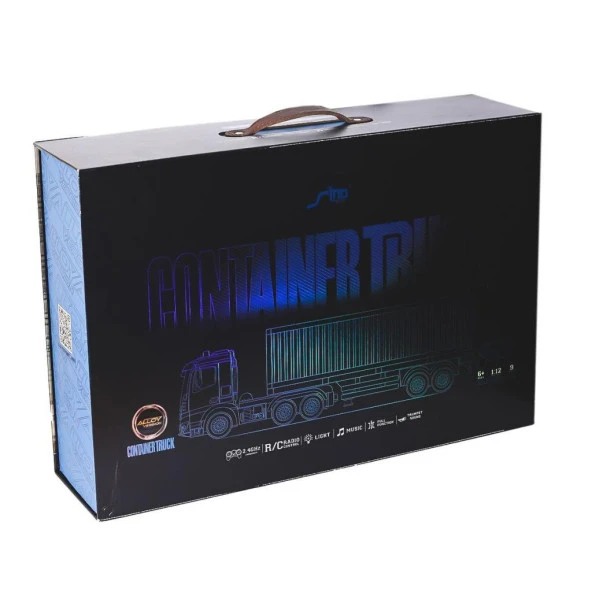 HJ8006-1  Kumandalı Konteyner Tır -Gepettoys ürün görseli 1